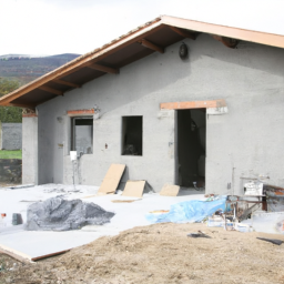 Surélévation de maison pour création d'un espace de lecture Fouesnant